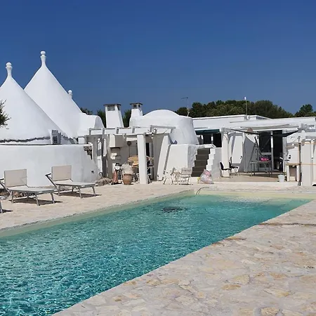 Ferienhaus Ostuni, Trullo Laveneziana Per 8 Ospiti Intera Struttura Con Piscina Esclusiva Ostuni